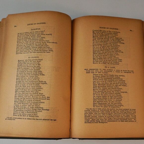 The Poetical Works of Lord Byron With Memoir And Notes Flaws See Condition - Picture 8 of 10